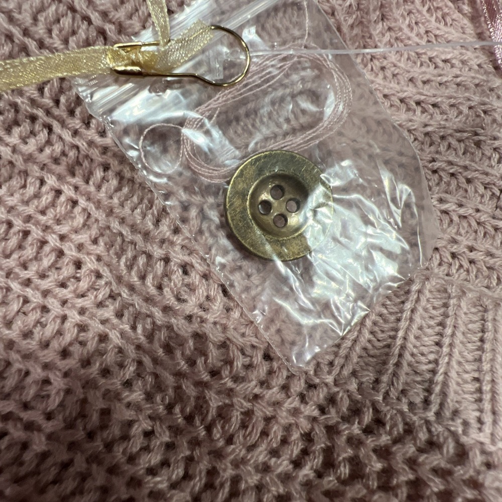 Misia Women's Light Knit Sweater Dusty Rose Size L NWT‎ - Picture 7 of 13